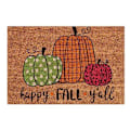 Miniatyrbillede 1 af 10: Happy Fall Dørmåtte Velkommen Dørmåtte DESIGN 6 DESIGN 6 Design 6