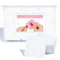 Miniatyrbild 1 av 8: Nagelservetter Luddfria Smältblåsta VIT white