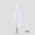 Miniatyrbilde 1 av 7: LED flamme lyspærer Stearinlys Brann lyspære E14B B E14B