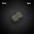 Miniatyrbillede 1 af 10: 2 stk Fjedersnor Låse Toggle Stopper GRÅ Grey