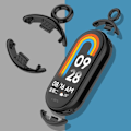 Miniatyrbillede 8 af 10: 1 par urremstik Båndremadapter SORT Black Connector&Chain-Connector&Chain