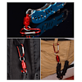 Miniatyrbild 9 av 10: Låsspänne Krok Bergsbestigningsspänne RÖTT 1 SPÄNNE 1 SPÄNNE Red 1 buckle-1 buckle