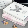 Miniatyrbillede 8 af 8: Butterfly A4/A5 Binder Fotokort Holder A4WHITE BUTTERFLY WHITE A4White Butterfly