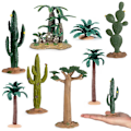 Miniatyrbilde 6 av 10: Artificial Cactus Models Miniature Fruit Tree 5 5 5