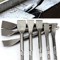 Miniatyrbilde 7 av 9: Buet flat meisel slagbor 5 STK 5Pcs