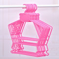 Miniatyrbillede 5 af 10: 5 STK Babytøjsbøjle i ét stykke tøjstativ HVID 5 STK 5 STK White 5pcs-5pcs