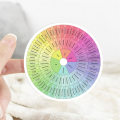 Pikkukuva 5 / 9: 10 kpl Feelings Wheel Tarrat Emotion Wheel Chart -tarra 2 2 2