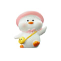 Pikkukuva 1 / 9: Happy Duck Car Ornament Auton sisustustarvikkeet C C C