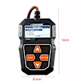 Miniatyrbillede 2 af 10: Bilbatteritester Circut Tester Batterianalysator 1pcs
