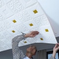 Miniatyrbillede 4 af 10: 5 Stk Wall Stickers Vægkantliste HVID white