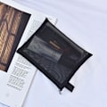 Miniatyrbillede 6 af 9: 3 stk. Mesh Makeup Taske Kosmetikposer