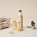 Miniatyrbilde 8 av 10: Trebord Bordmøbler Leker 2 2 2