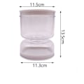 Miniatyrbilde 2 av 10: Pickles Jar Agurk Container Fermentering Pickles Jar White