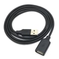 Pikkukuva 2 / 10: 2kpl USB datakaapelin jatkodatakaapeli SILVER 1M Silver 1M