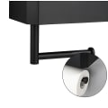 Miniatyrbilde 7 av 9: Tissue Box Baderom Toalett Tissue Holder SORT A A BLACK A-A