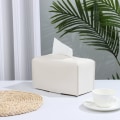 Miniatyrbillede 10 af 10: 2 Stk Læder Kleenex Covers SORT black