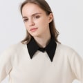 Miniatyrbillede 9 af 10: Skjorte Fake Collar Tøj Tilbehør HVID White
