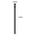 Miniatyrbilde 2 av 10: Metallurrem SORT black