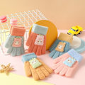 Miniatyrbild 5 av 7: Helfingerhandskar Vinterstickade handskar FÄRG 3 FÄRG 3 Color 3
