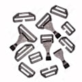 Miniatyrbild 10 av 10: 2/4 st Webbing Strap Spänne Slider Fastener 2 2 2