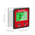 Miniatyrbilde 2 av 8: LCD Digital Inclinometer Gauge Angle Finder Level Box
