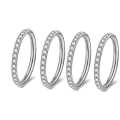Pikkukuva 3 / 10: Korvanapit Tragus Korvakorut MULTICOLOR 8MM1 1 multicolor 8mm1-1