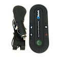 Miniatyrbillede 1 af 10: Håndfri bil Bluetooth Bluetooth højttaler SORT black
