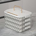 Miniatyrbilde 5 av 10: Dumpling Box Mat Forseglingsboks HVIT ETT LAG ETT LAG White One Layer-One Layer