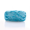 Pikkukuva 1 / 9: Chenille Velvet Lanka paksut neulotut karstatut langat SININEN blue