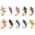 Miniatyrbilde 6 av 9: Krystallgrus Karpe Ornament Drypp Gel Småfisk Ornament C C C