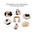 Miniatyrbild 8 av 10: Massagersjal BEIGE EU PLUG EU PLUG Beige EU Plug-EU Plug