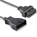 Miniatyrbillede 4 af 5: Obdii Obd2 Auto Diagnostic Connector Adapter Kabel