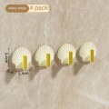 Miniatyrbillede 1 af 7: Shell Sticky Hook Hangers 01 01 01
