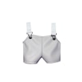 Miniatyrbilde 1 av 10: Dukke Klær Sett Bukse Bukse HVIT BUKSE BUKSE white pants-pants