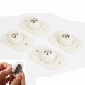 Miniatyrbilde 6 av 10: 4 stk Hjul 360 graders svinghjul Universal Paste