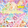 Miniatyrbillede 7 af 10: 100 stk Sticker Set Pack Laser Cute Stickers C C C
