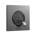Miniatyrbild 4 av 10: Vägg blank panel Kabeluttag Panel SVART BLANK black blank