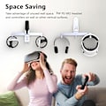 Miniatyrbilde 5 av 5: Veggmontert stativ Headset Holder Controller Hanger