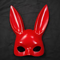 Miniatyrbillede 9 af 10: Bunny Mask Ansigt Lang SORT black