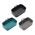 Pikkukuva 6 / 10: Air Fryer Pot Tray Leivinkori HARMAA gray