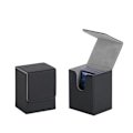 Miniatyrbillede 3 af 10: Spil MTG Trading Card Holder Deck Box SORT SORT Black