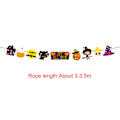 Pikkukuva 2 / 10: 2kpl Halloween-banneri taustakoristeriipus STYLE 3 STYLE 3 Style 3