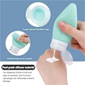 Miniatyrbillede 9 af 10: Rejsetoiletflasker Kosmetiske opbevaringsbeholdere SORT 30ML Black 30ml-30ml