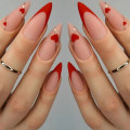 Miniatyrbilde 5 av 10: 24stk False Nails Long Mandel W413 W413