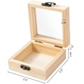 Miniatyrbild 2 av 7: 1/3st presentförpackning trälåda Visuell förvaring trälåda 3st 3pcs