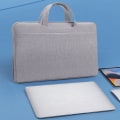 Miniatyrbillede 10 af 10: 14 15 tommer Laptop Håndtaske Sleeve Case GRÅ 15 TOMM Grey 15 inch