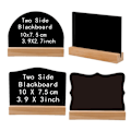 Miniatyrbillede 4 af 10: Mini Blackboard-meddelelsesskilt C C C