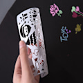 Pikkukuva 7 / 10: 20 kpl Graffiti Hollow Template Explosion Box Theme ALFANUMERIC Alphanumeric