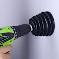 Miniatyrbillede 5 af 10: Elektrisk Drill Dust Cover Drill Dust Collector SORT SORT Black