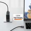 Miniatyrbillede 2 af 5: Hurtig opladningskabel Laptop Oplader Type C til Firkantet stik